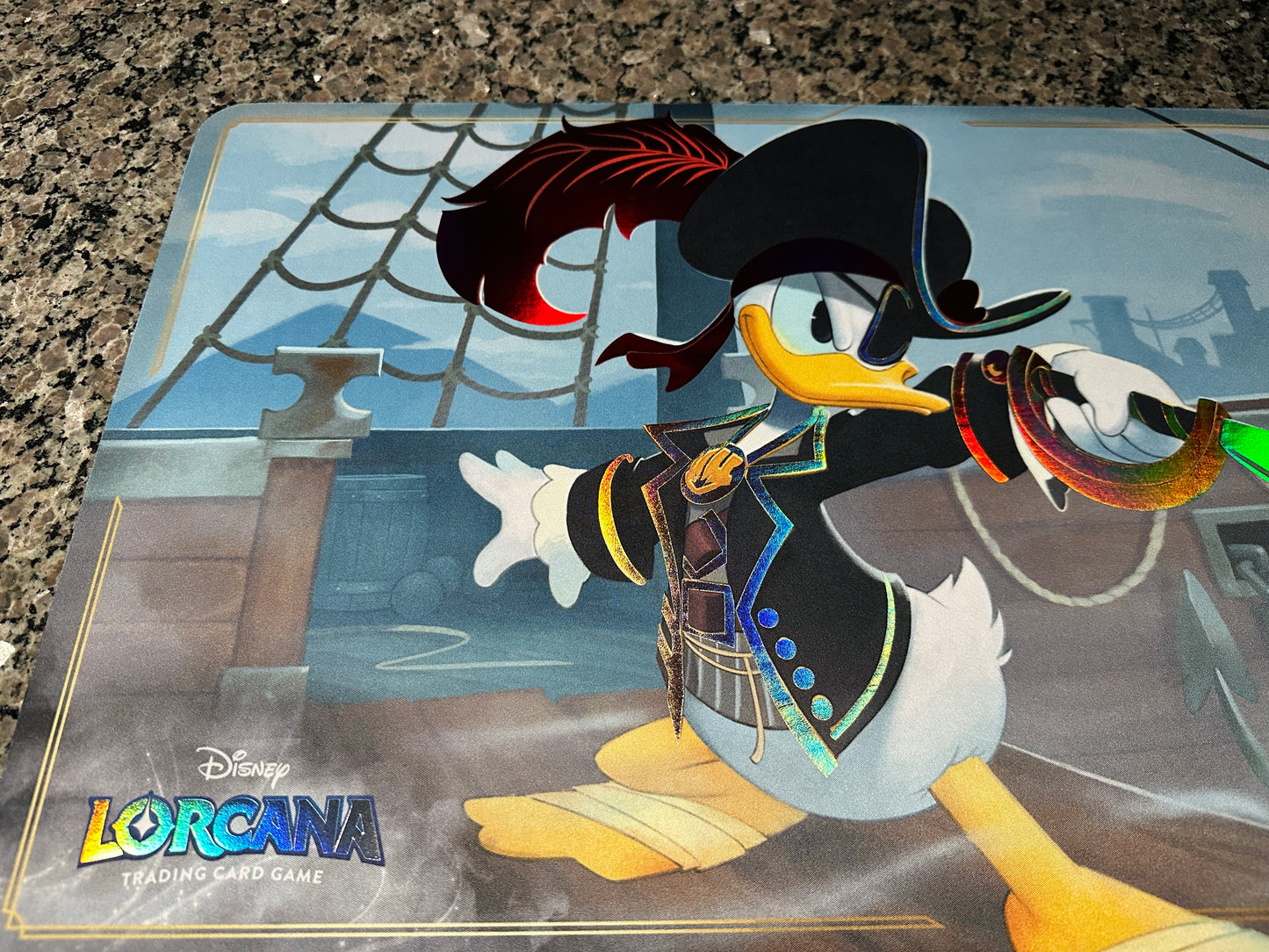 *Premium* Donald Duck Buccaneer Lorcana Foiled Playmat