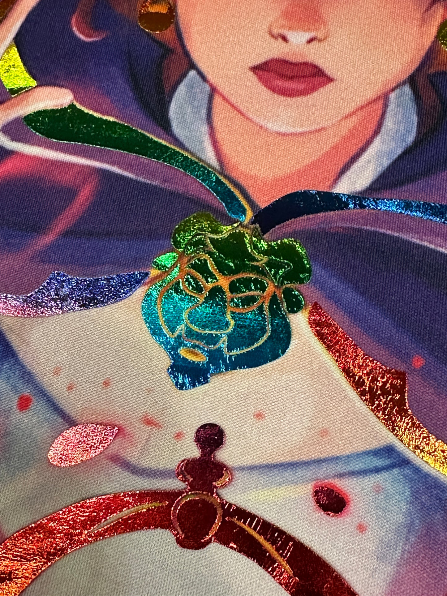 *Rainbow* Belle Accomplished Mystic Lorcana Foiled Playmat
