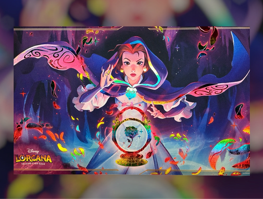 *Rainbow* Belle Accomplished Mystic Lorcana Foiled Playmat