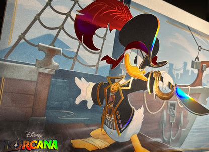 Donald Duck Buccaneer Lorcana Foiled Playmat