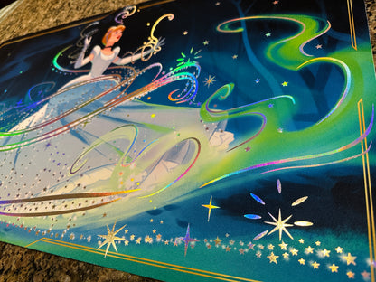 Cinderella Bibbidi Bobbidi Boo Lorcana Foiled Playmat