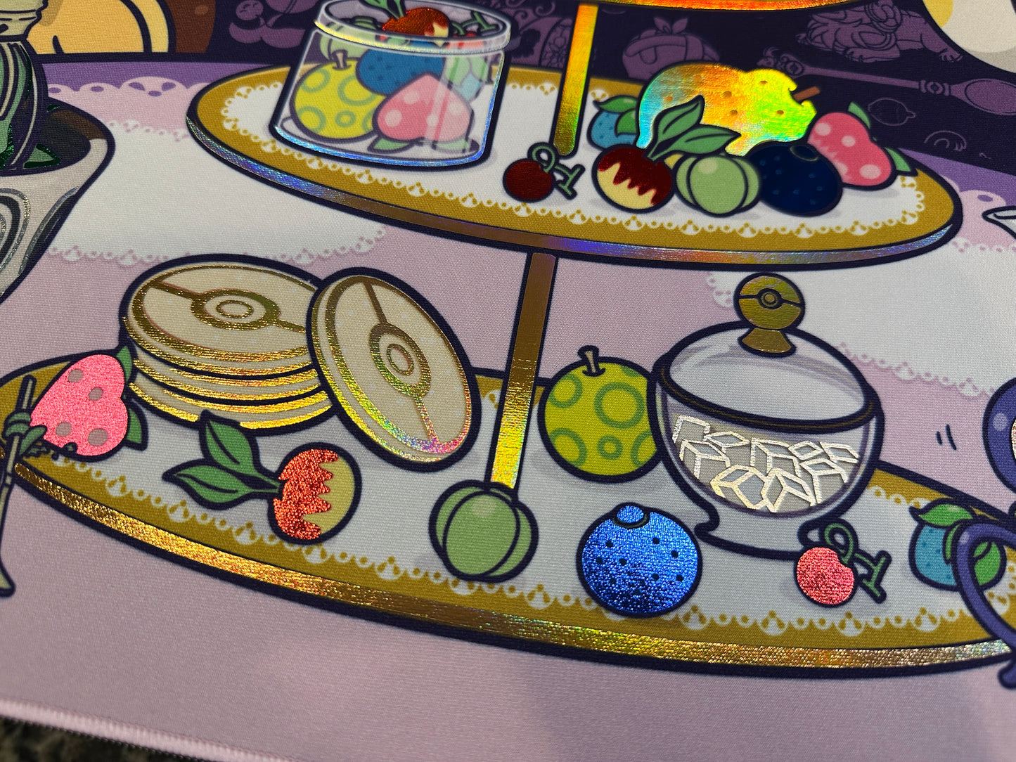 *Premium* Teatime Delights Pokemon Foiled Playmat