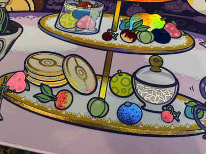 Teatime Delights Pokemon Foiled Playmat