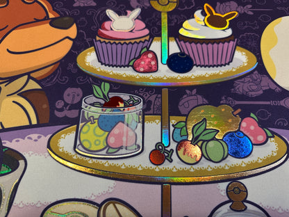 Teatime Delights Pokemon Foiled Playmat