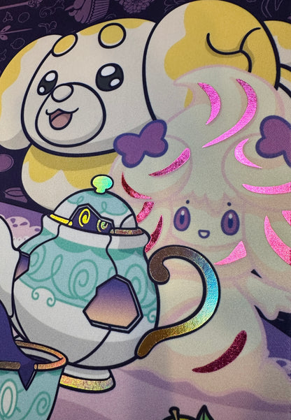 Teatime Delights Pokemon Foiled Playmat