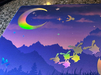 Eevee & Umbreon Twilight Pokemon Foiled Playmat