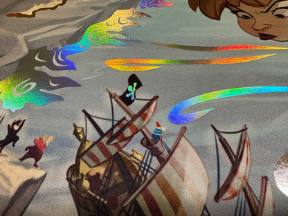 Tinker Bell Giant Fairy Lorcana Foiled Playmat