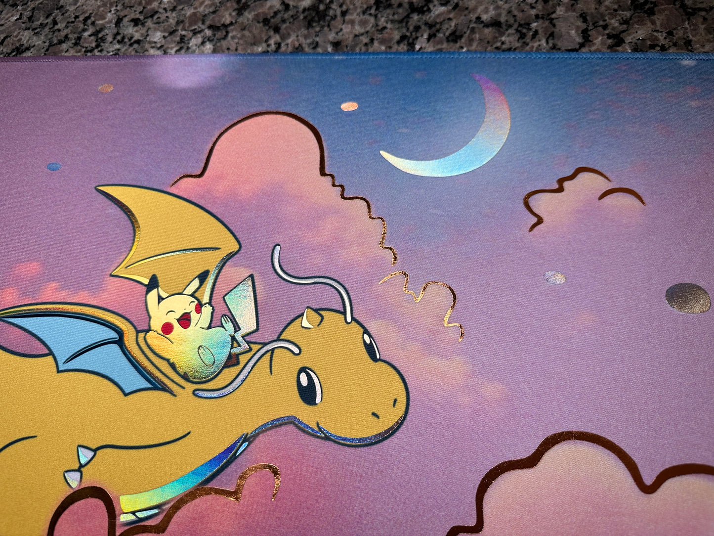 *Premium* Dreamy Dragonite Pokemon Foiled Playmat