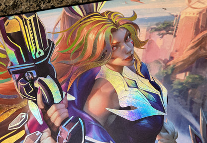 Miss Fortune League of Legends Foiled Desk Mat