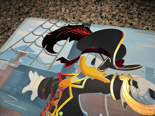 *Premium* Donald Duck Buccaneer Lorcana Foiled Playmat