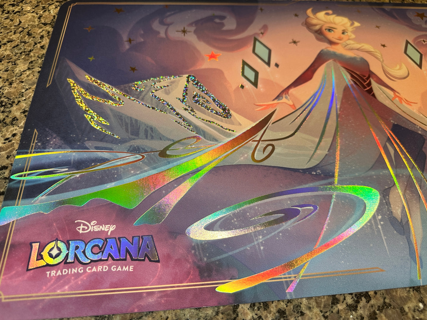 *Premium* Elsa The Fifth Spirit Lorcana Foiled Playmat
