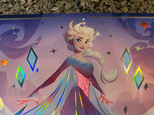 *Premium* Elsa The Fifth Spirit Lorcana Foiled Playmat