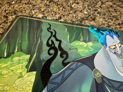 Hades Double Dealer Lorcana Foiled Playmat