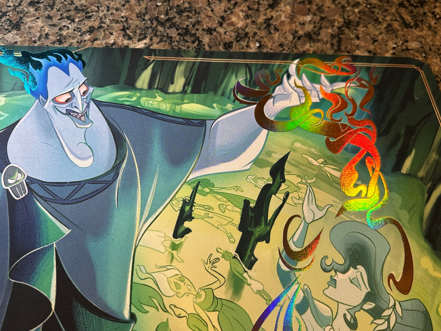 *Premium* Hades Double Dealer Lorcana Foiled Playmat
