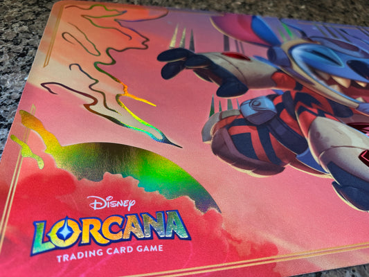 *Premium* Stitch Little Rocket Lorcana Foiled Playmat