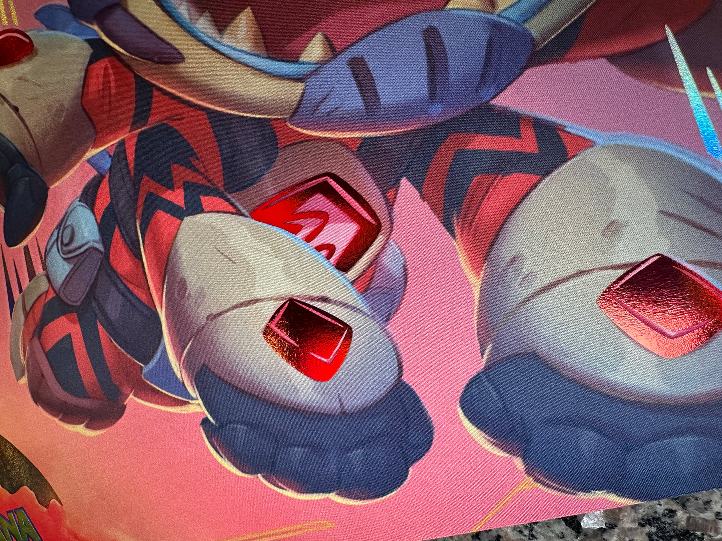 *Premium* Stitch Little Rocket Lorcana Foiled Playmat