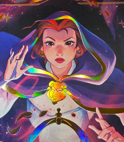 Gold Belle Accomplished Mystic Lorcana Foiled Playmat