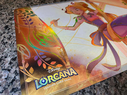 Rapunzel Lorcana Foiled Playmat