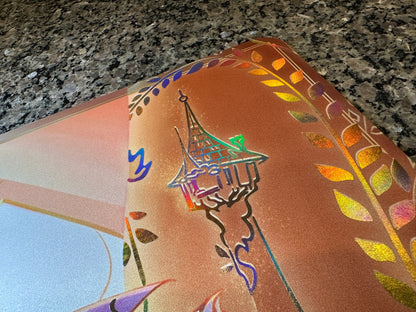 Rapunzel Lorcana Foiled Playmat