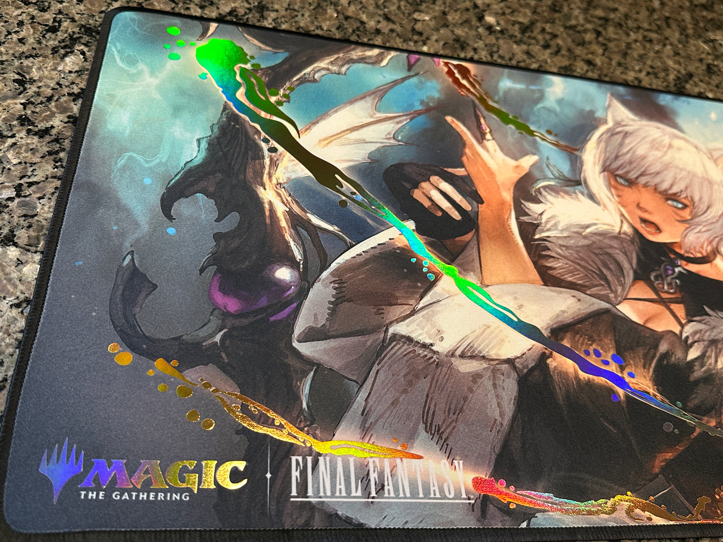 Y’shtola Rhul MTG Final Fantasy Foiled Playmat