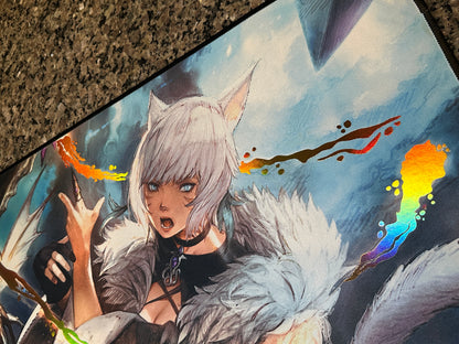 Y’shtola Rhul MTG Final Fantasy Foiled Playmat
