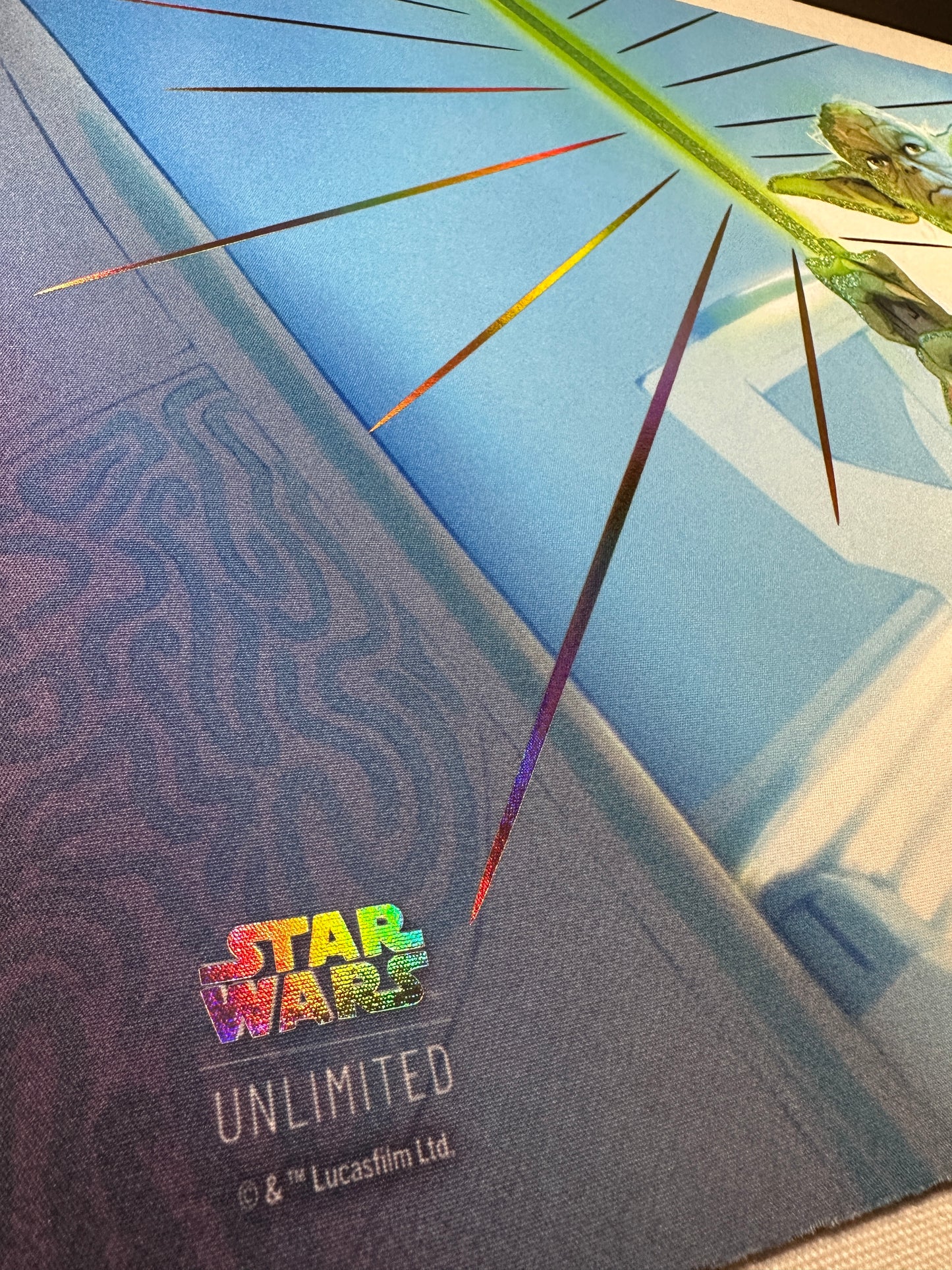 Yoda Star Wars Foiled Playmat