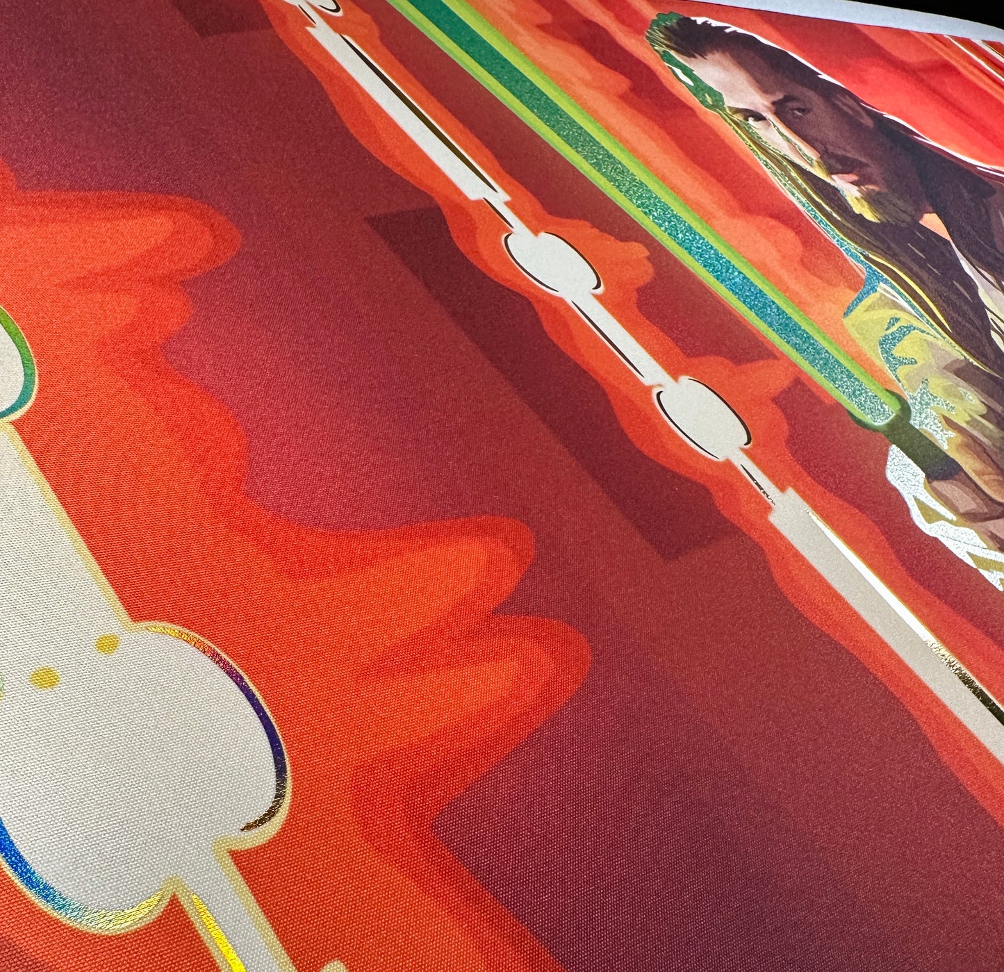 Qui-Gon Jinn Star Wars Foiled Playmat