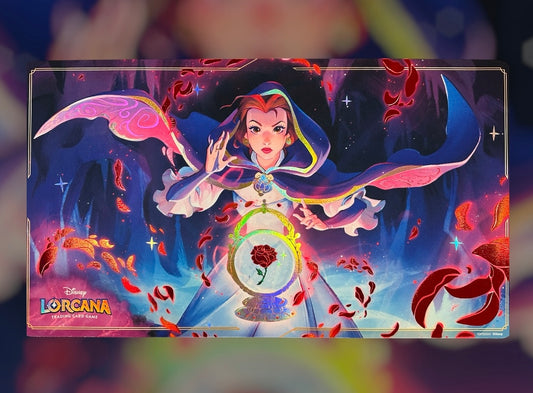 *Premium* Belle Accomplished Mystic Lorcana Foiled Playmat
