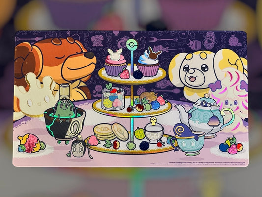 *Premium* Teatime Delights Pokemon Foiled Playmat