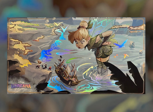 *Premium* Tinker Bell Giant Fairy Lorcana Foiled Playmat
