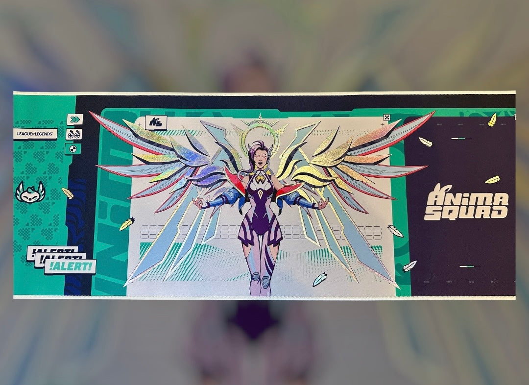 Seraphine League of Legends Foiled Desk Mat