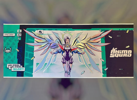 Seraphine League of Legends Foiled Desk Mat