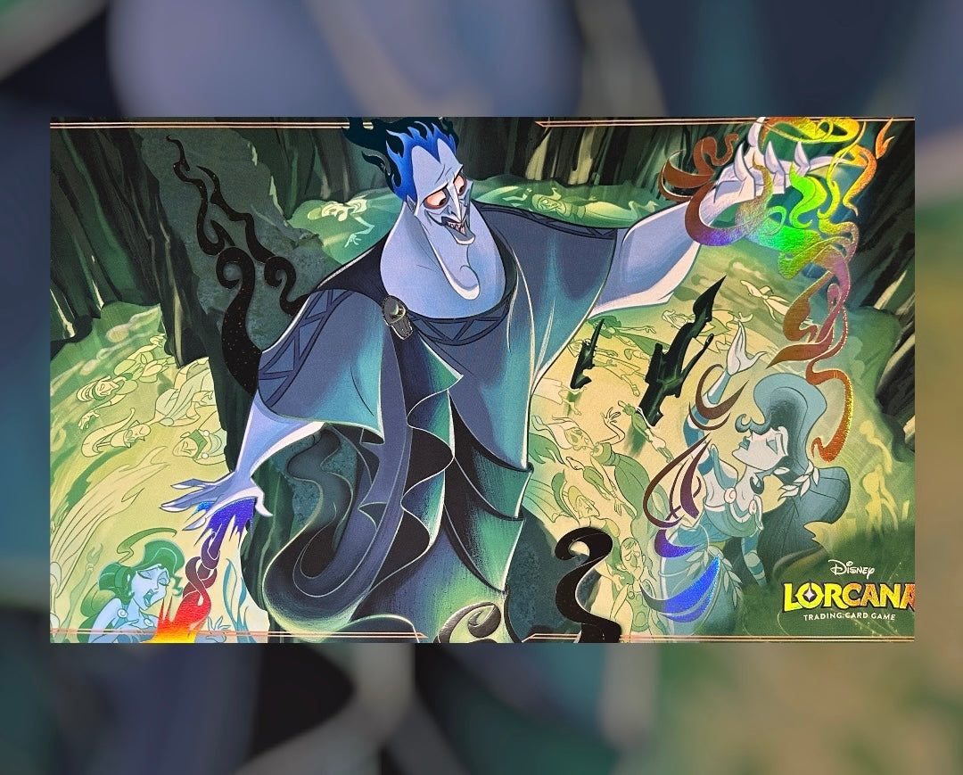*Premium* Hades Double Dealer Lorcana Foiled Playmat