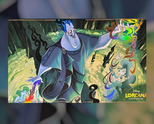 *Premium* Hades Double Dealer Lorcana Foiled Playmat