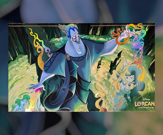 Hades Double Dealer Lorcana Foiled Playmat