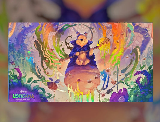 Hunny Wizard Pooh Lorcana Foiled Playmat
