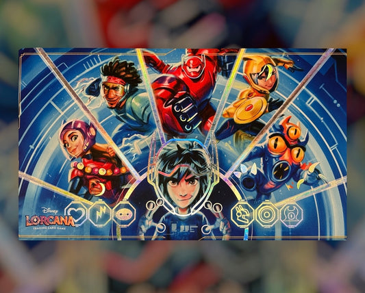 Big Hero 6 We Could Be Immortals Lorcana Foiled Playmat