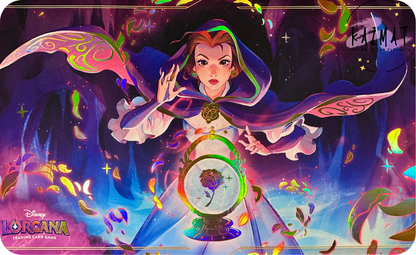 Gold Belle Accomplished Mystic Lorcana Foiled Playmat