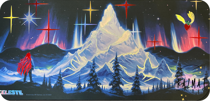 Celeste Foiled Desk Mat