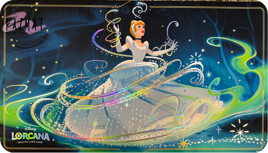 Cinderella Bibbidi Bobbidi Boo Lorcana Foiled Playmat