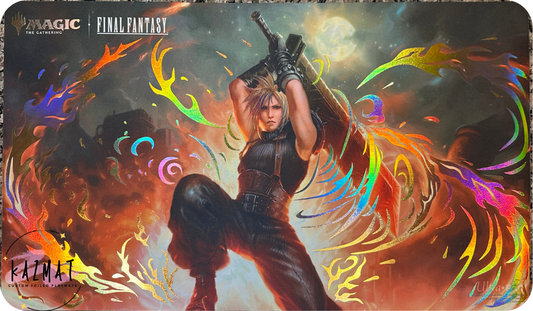 Cloud Ex-Soldier MTG Final Fantasy Foiled Playmat