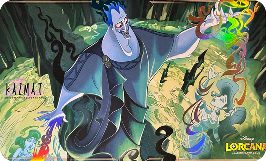 Hades Double Dealer Lorcana Foiled Playmat