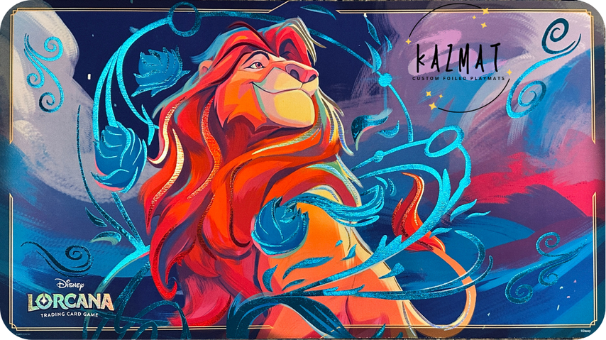 Mufasa Lorcana Foiled Playmat