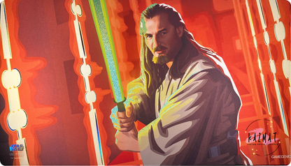 Qui-Gon Jinn Star Wars Foiled Playmat