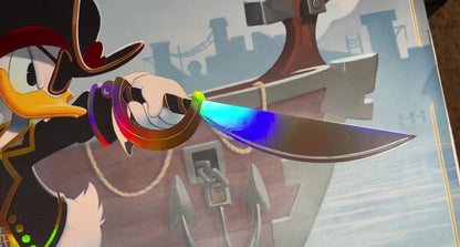 Donald Duck Buccaneer Lorcana Foiled Playmat