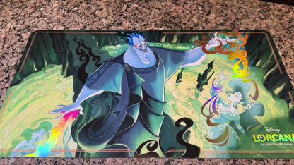 Hades Double Dealer Lorcana Foiled Playmat