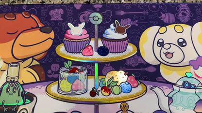 Teatime Delights Pokemon Foiled Playmat