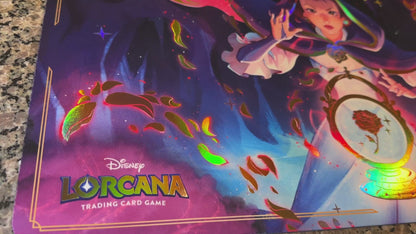 Gold Belle Accomplished Mystic Lorcana Foiled Playmat