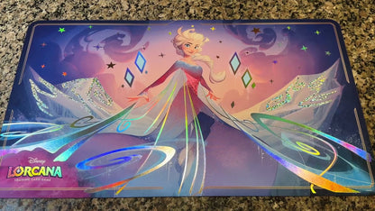 Elsa The Fifth Spirit Lorcana Foiled Playmat