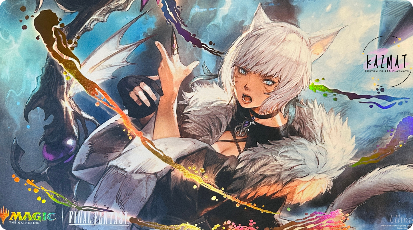 Y’shtola Rhul MTG Final Fantasy Foiled Playmat